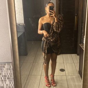 Nasty gal bodycon dress size EU6 & US8.